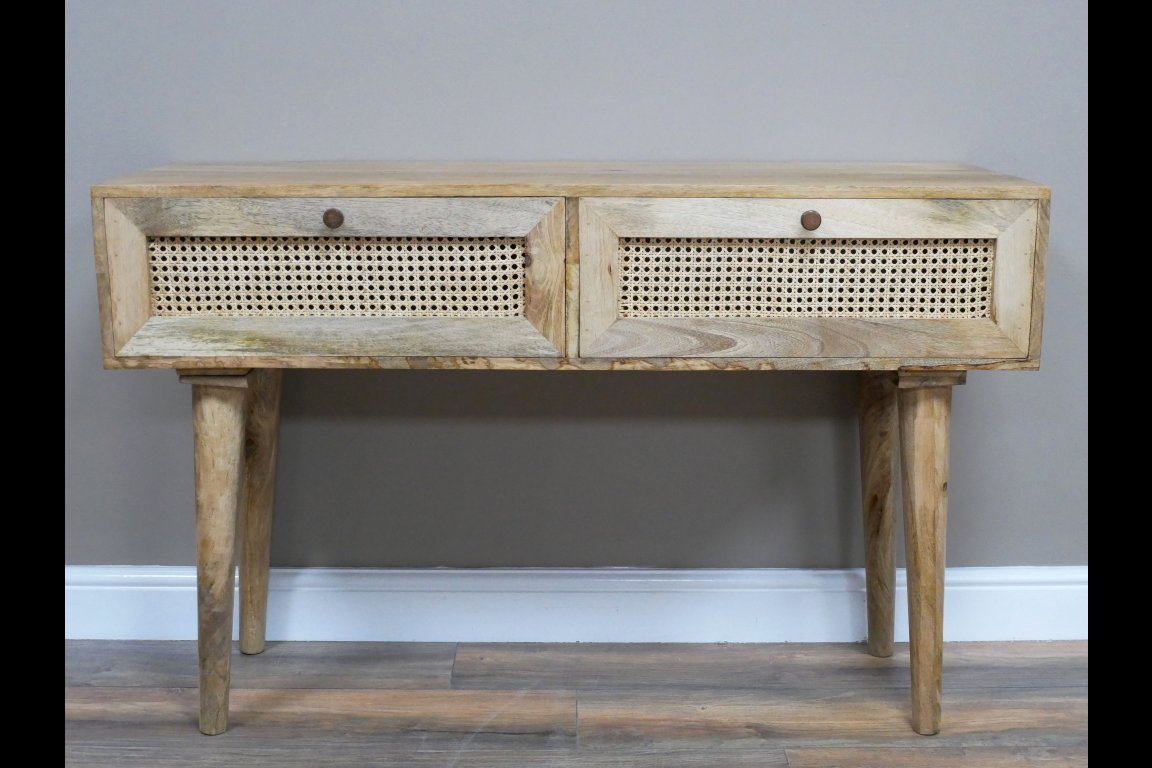 Rattan Desk