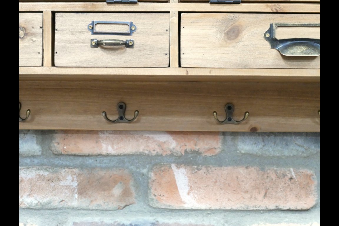 Wall Unit With Hooks