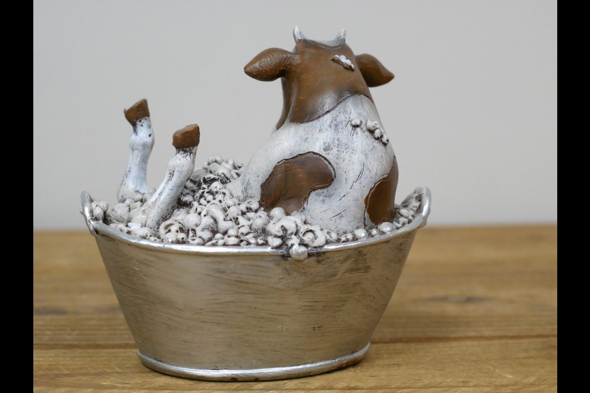 Cow In The Bath