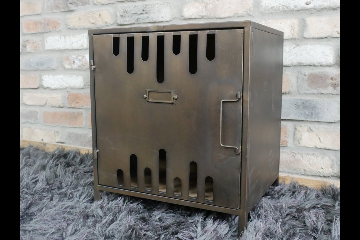 Industrial Bedside Cabinet