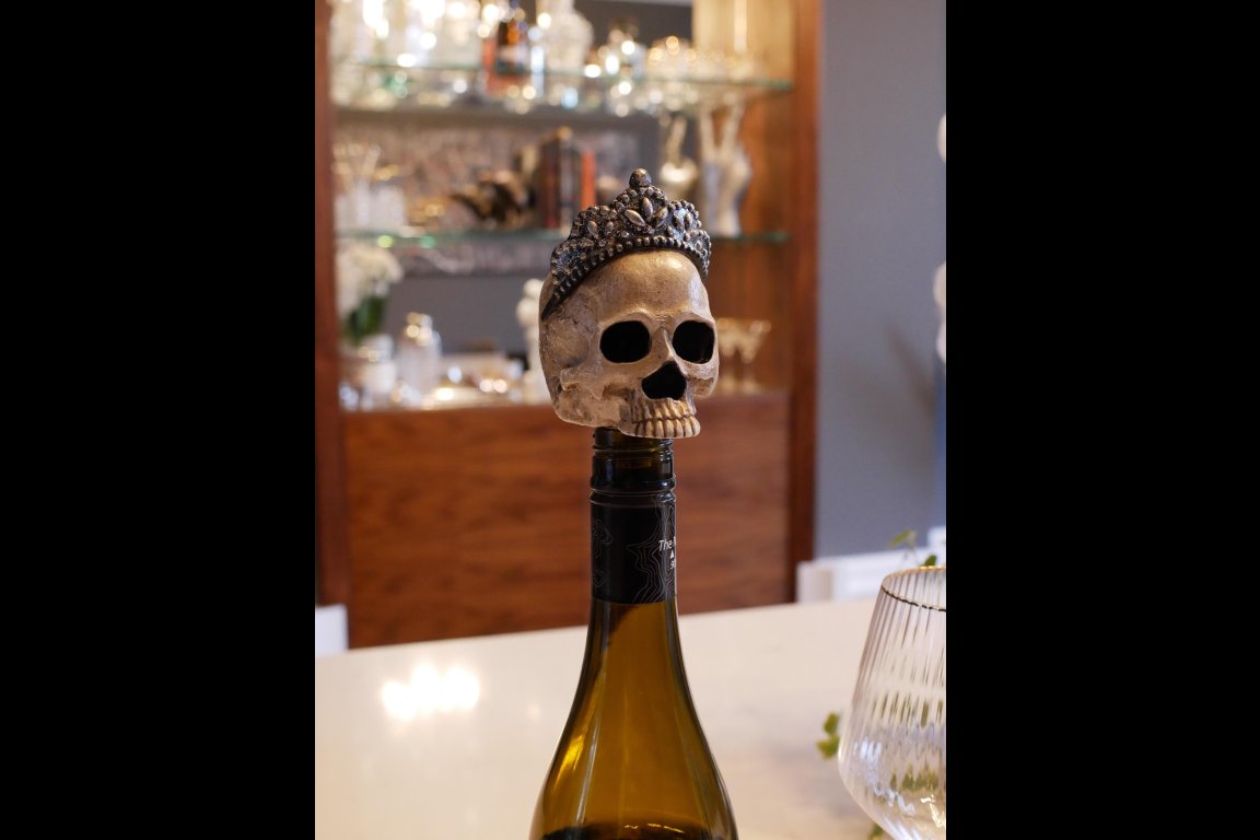 Skull Wine Stopper