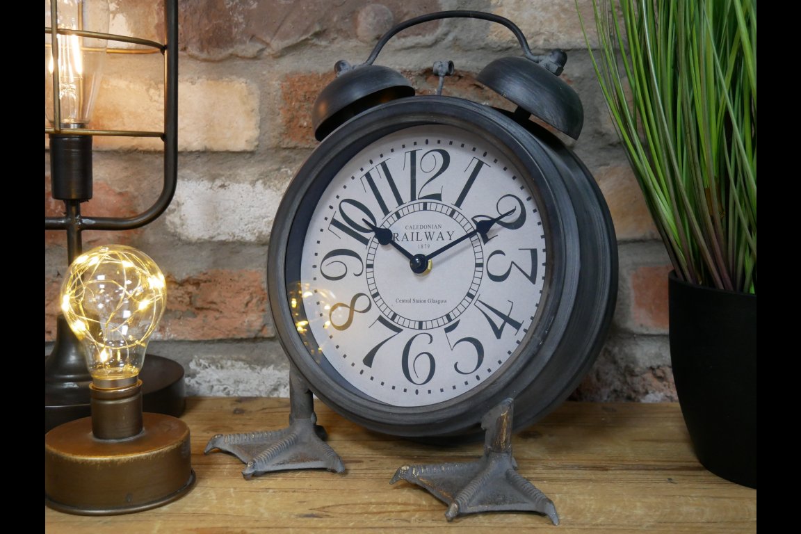 Clock With Feet