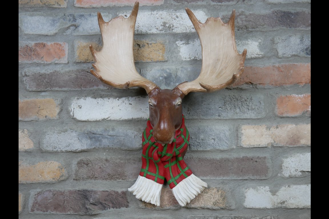 Moose Head Wall Decoration
