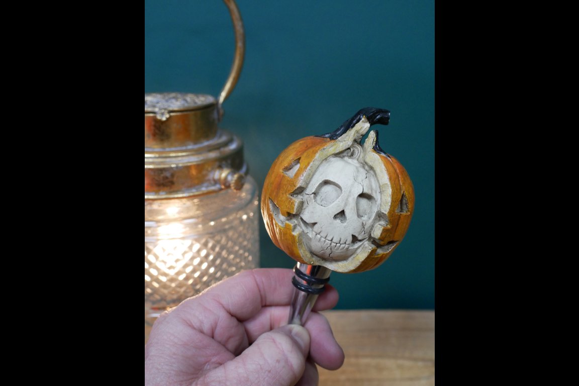 Pumpkin Wine Stopper