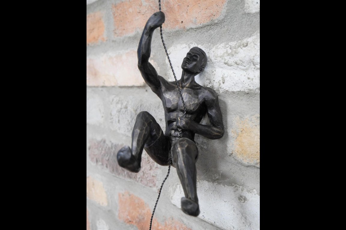 Abseiling Man