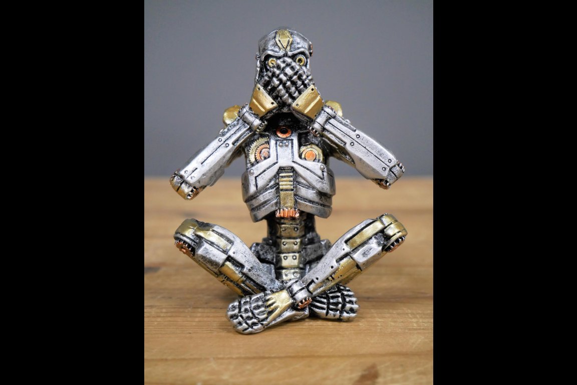 Set Of 3 Steampunk Skeletons