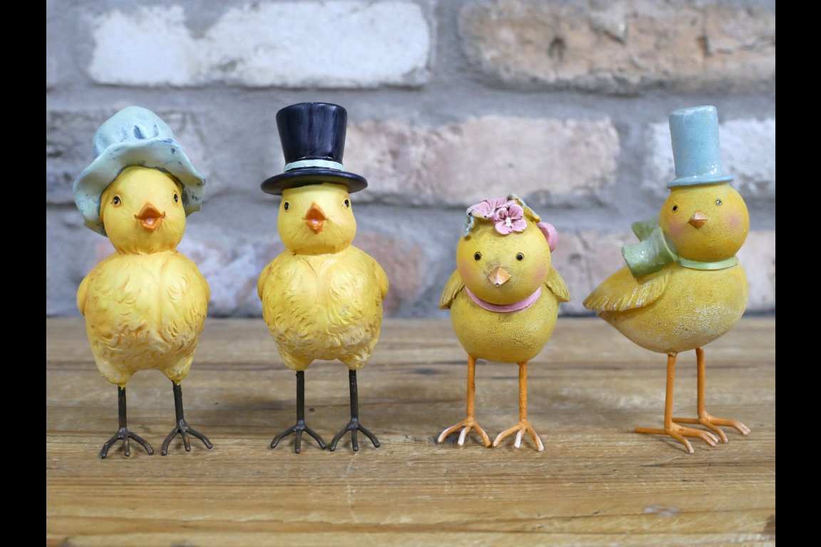 Set Of 4 Birds