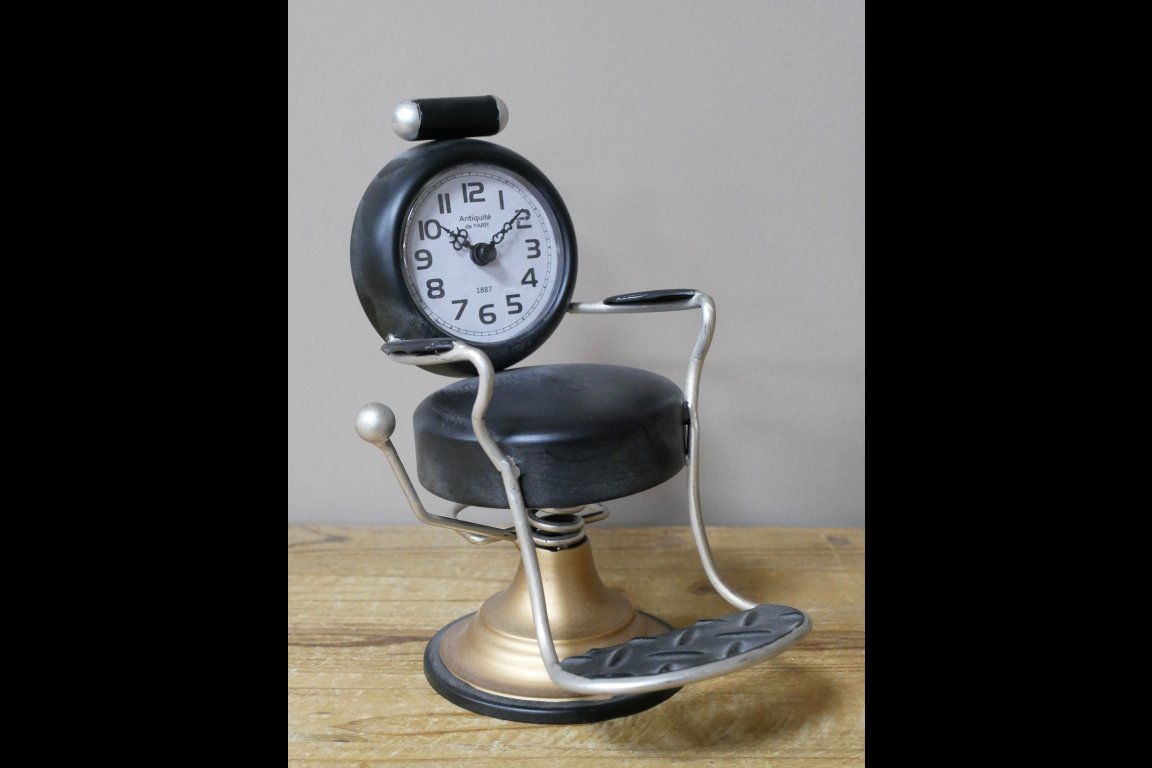 Barbers Chair Clock