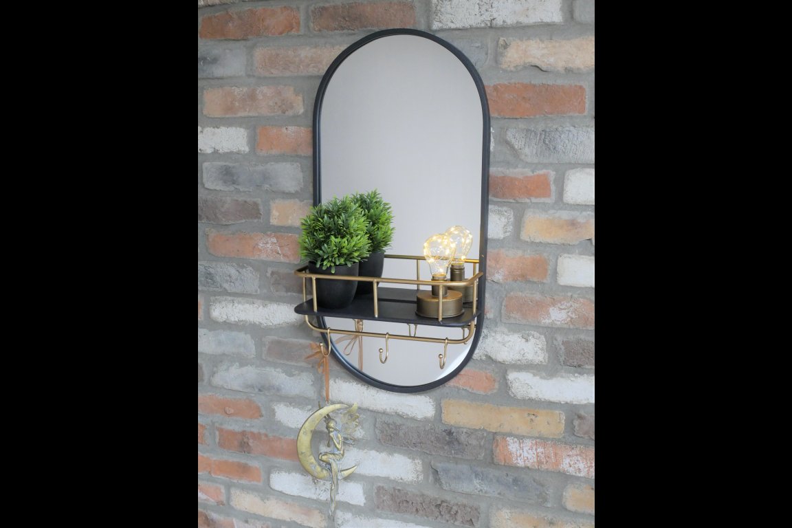 Mirror With Shelf