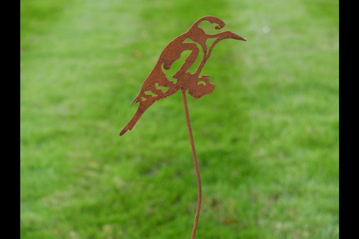 Rusty Bird Stake