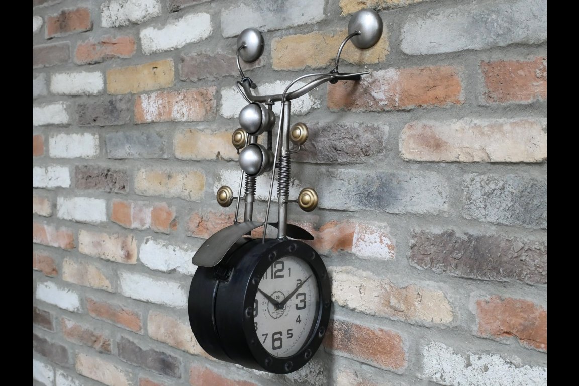 Motorbike Clock