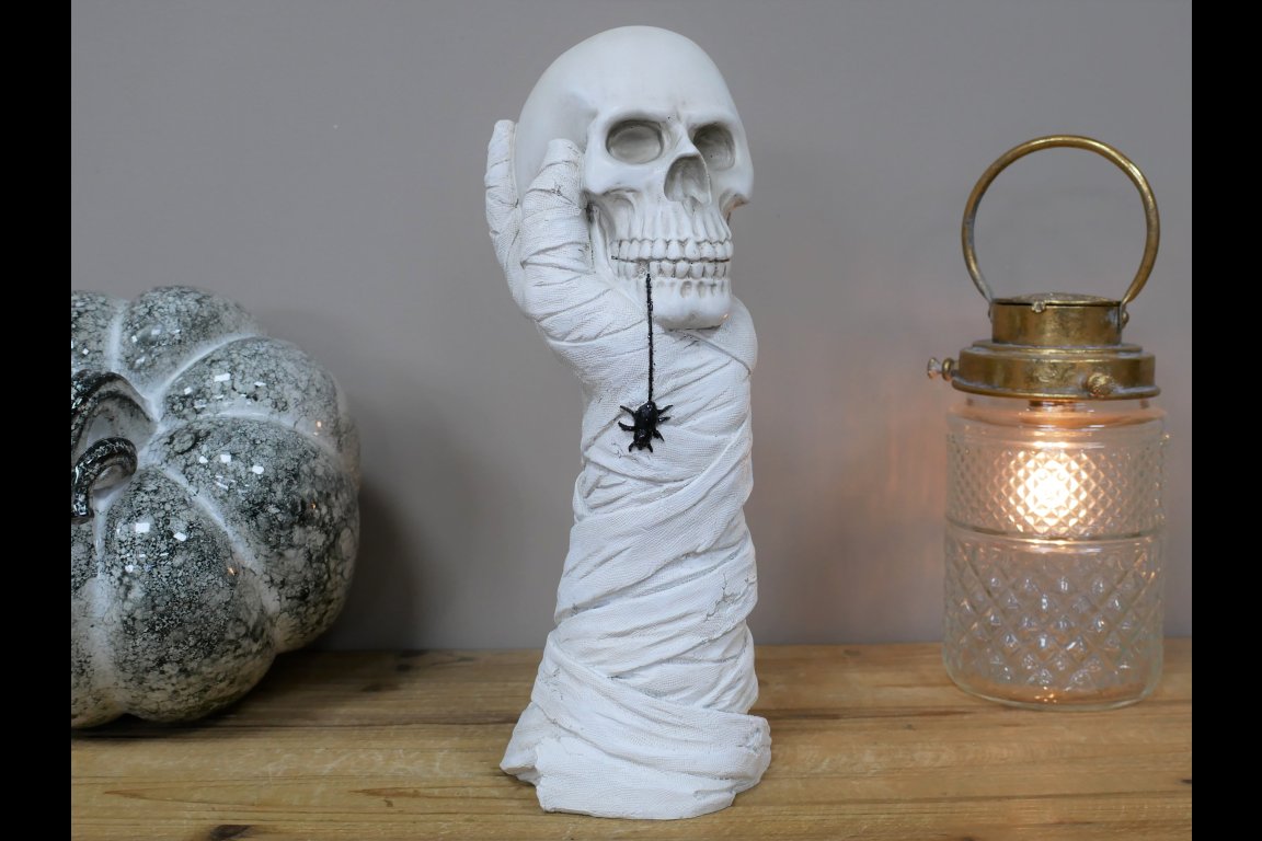 Hand Holding Skull