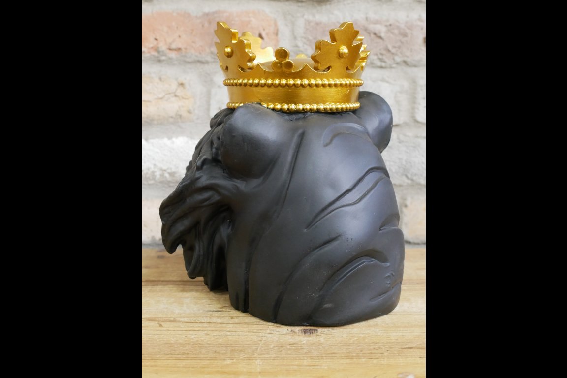 Lion Head With Crown