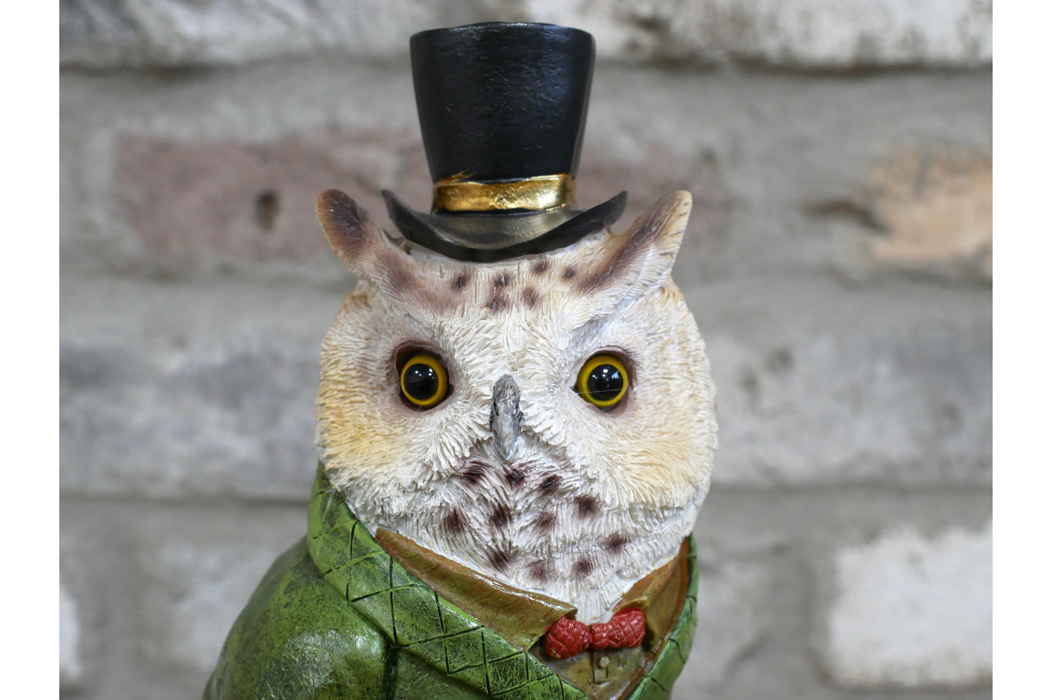 Owl In Suit
