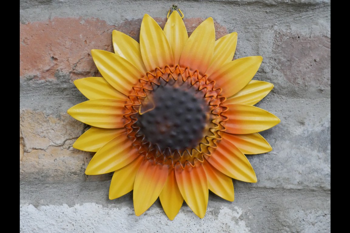 Sunflower Head Wall Decoration - M