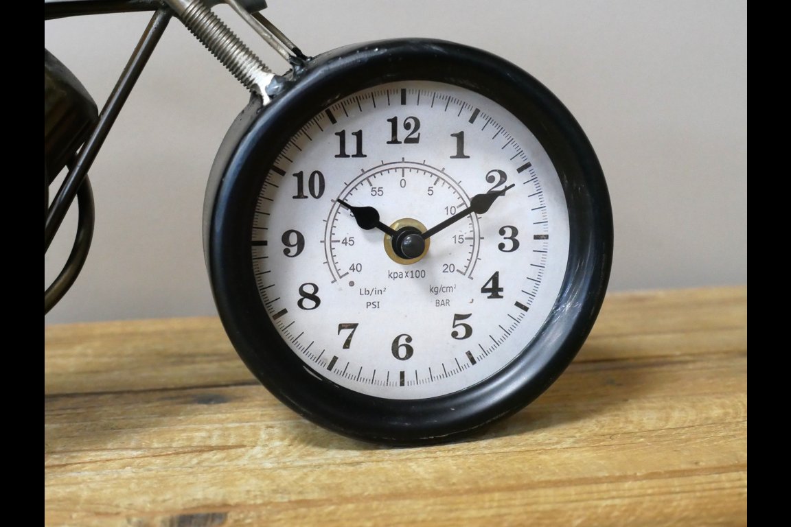 Motorbike Clock