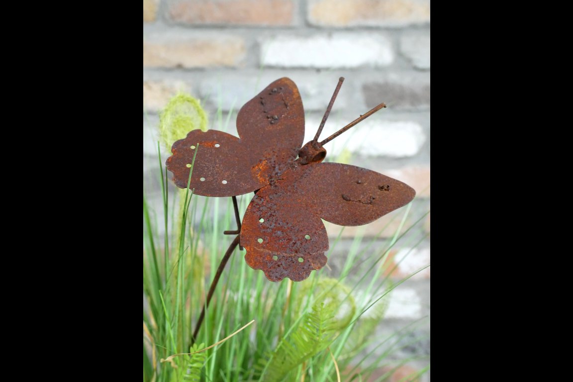 Rusty Butterfly Stake