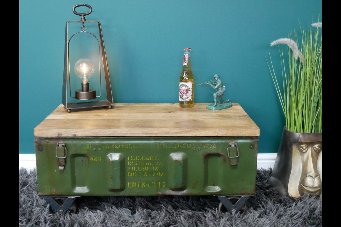 Military Coffee / Side Table