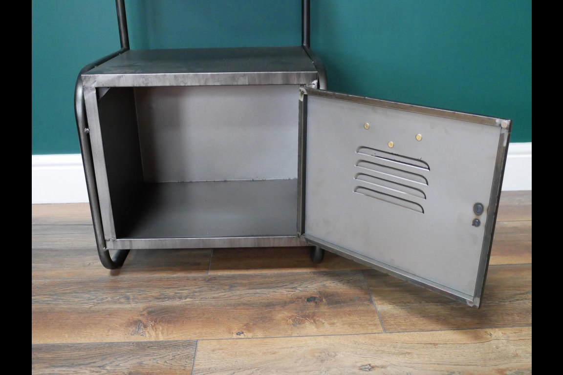 Industrial Bedside Cabinet