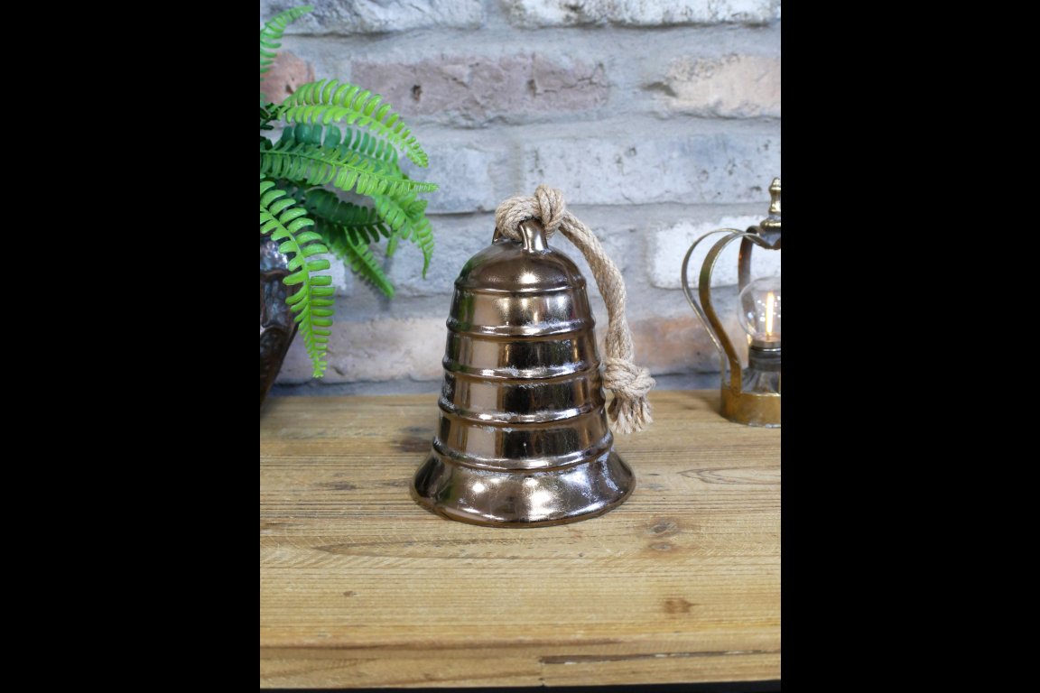 Gold ceramic Bell - Small
