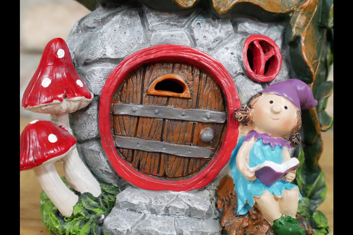 Fairy House With Solar Light