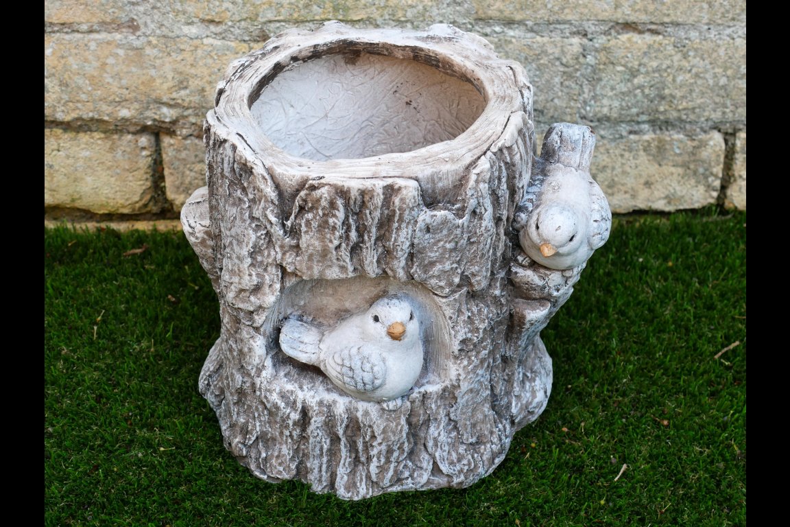 Log Planter