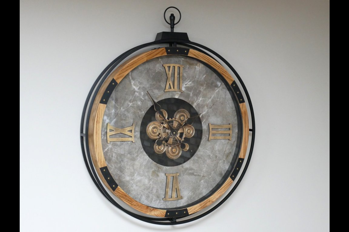 Clock With Cogs