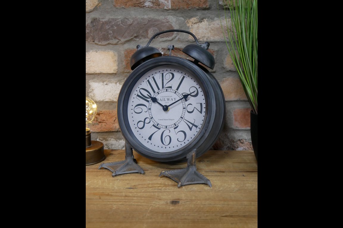 Clock With Feet
