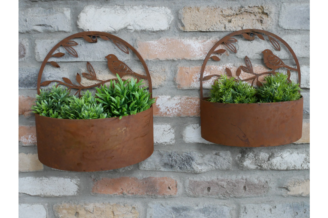 Set Of 2 Wall Planters