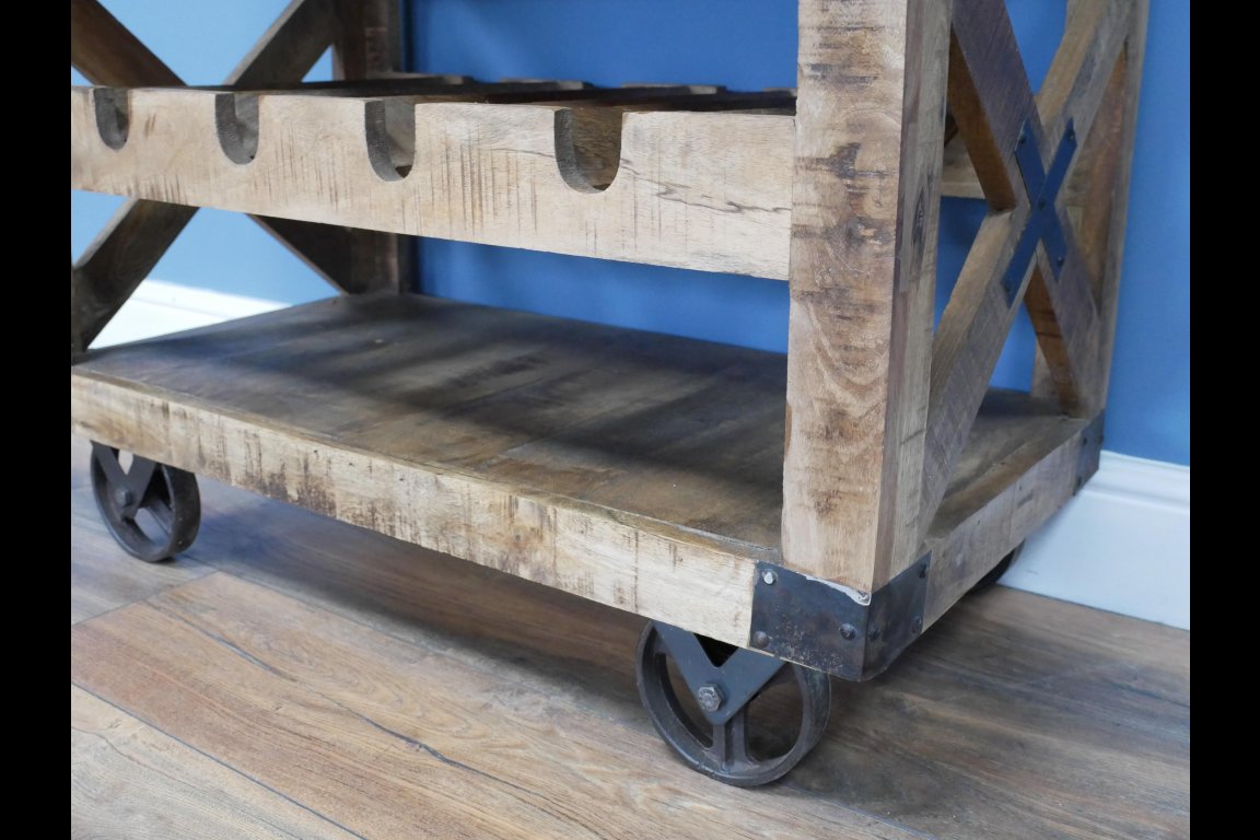 Industrial Wine Cabinet