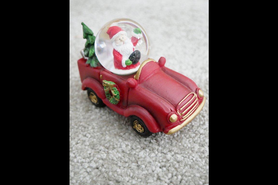Santa Snow Globe