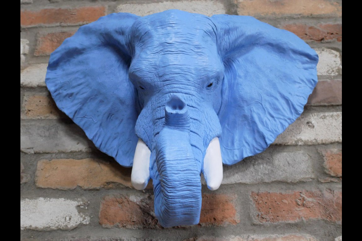 Elephant Head Planter