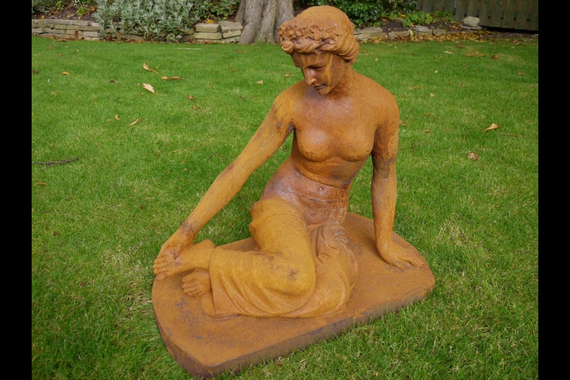 Sitting Rusty Lady