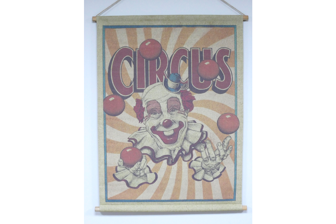 Wall Art - Juggling Clown (S)