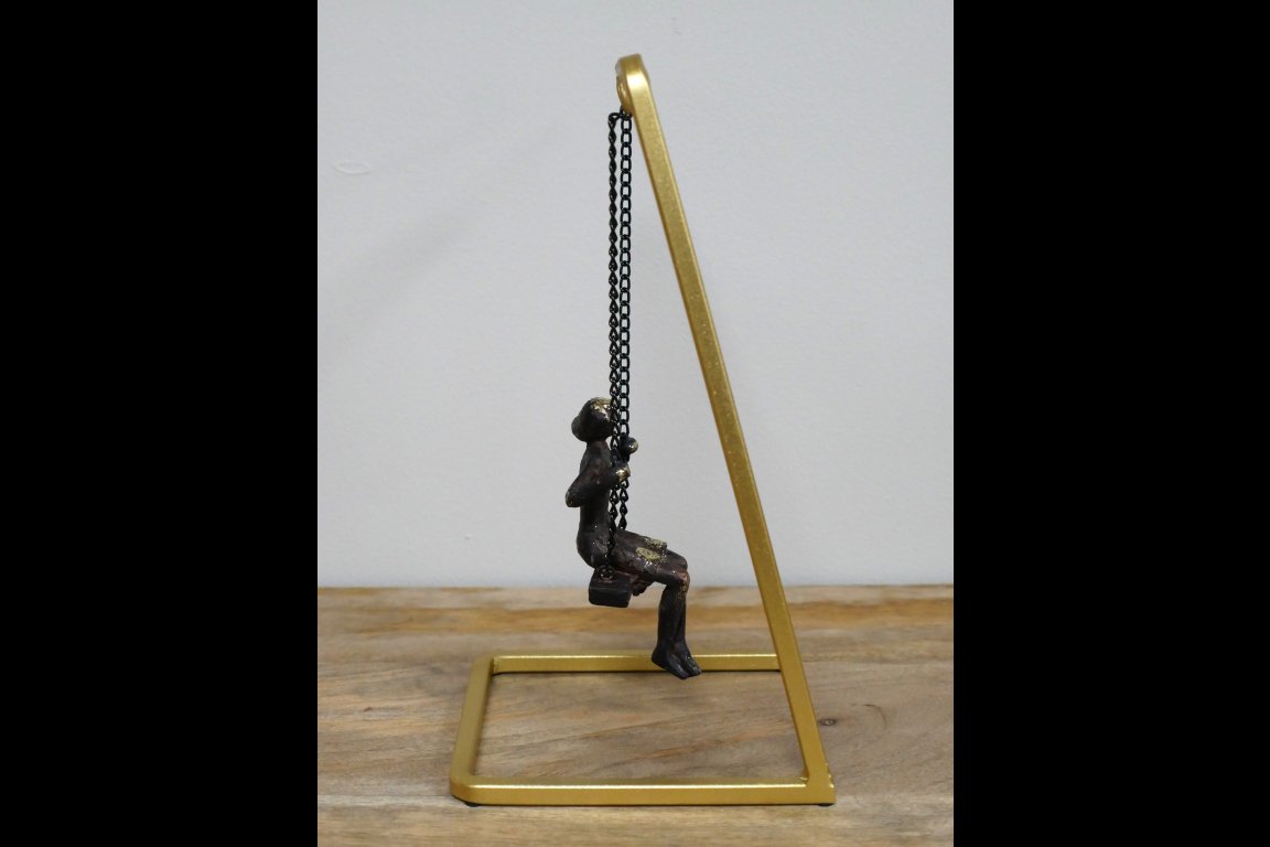 Girl On Swing