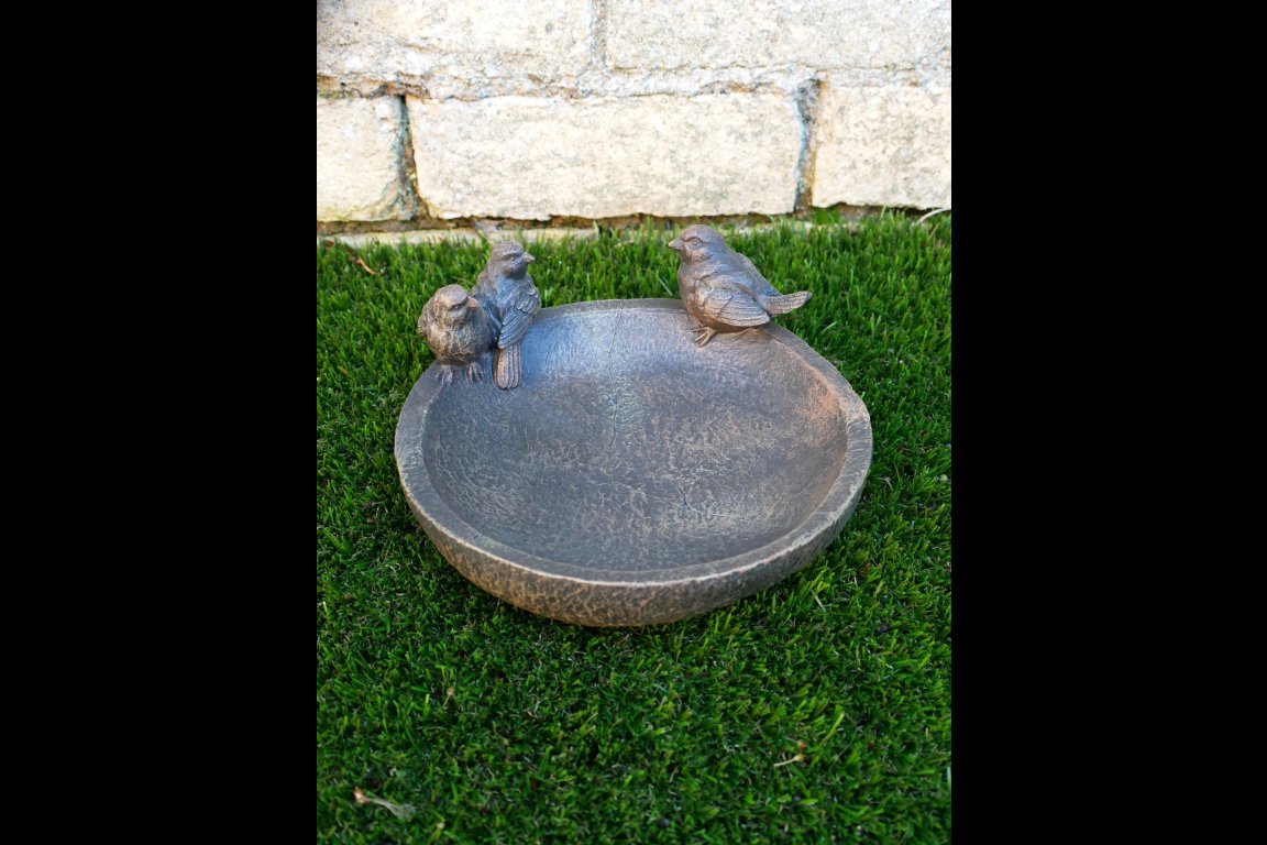 Three Bird Feeder