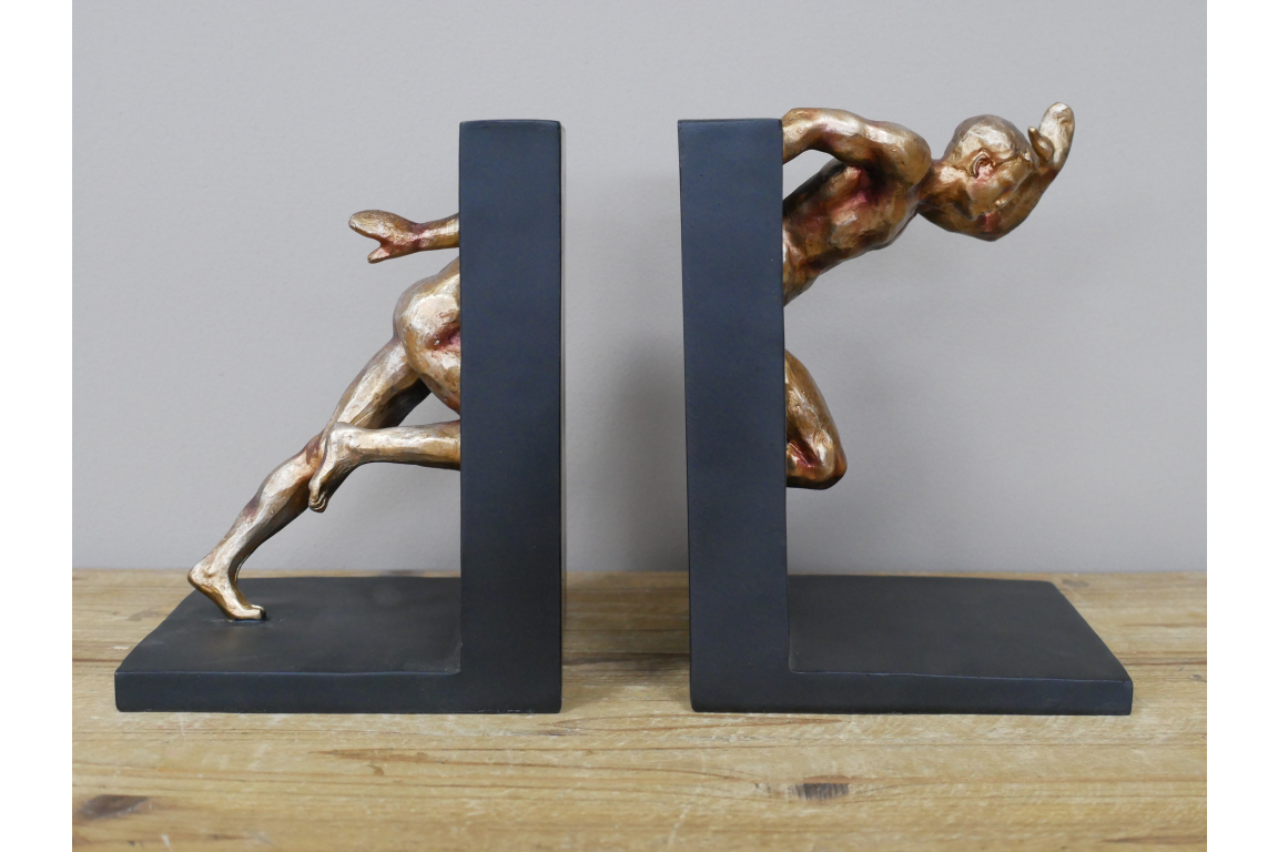 Running Bookends