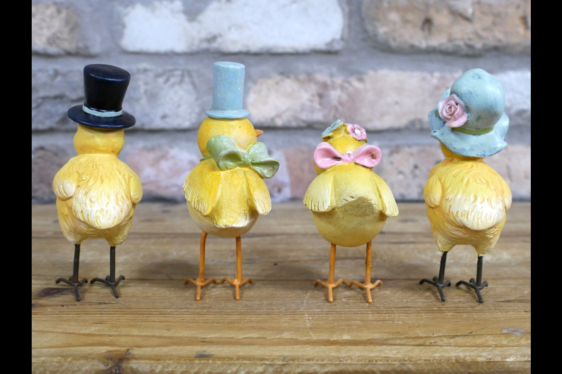 Set Of 4 Birds