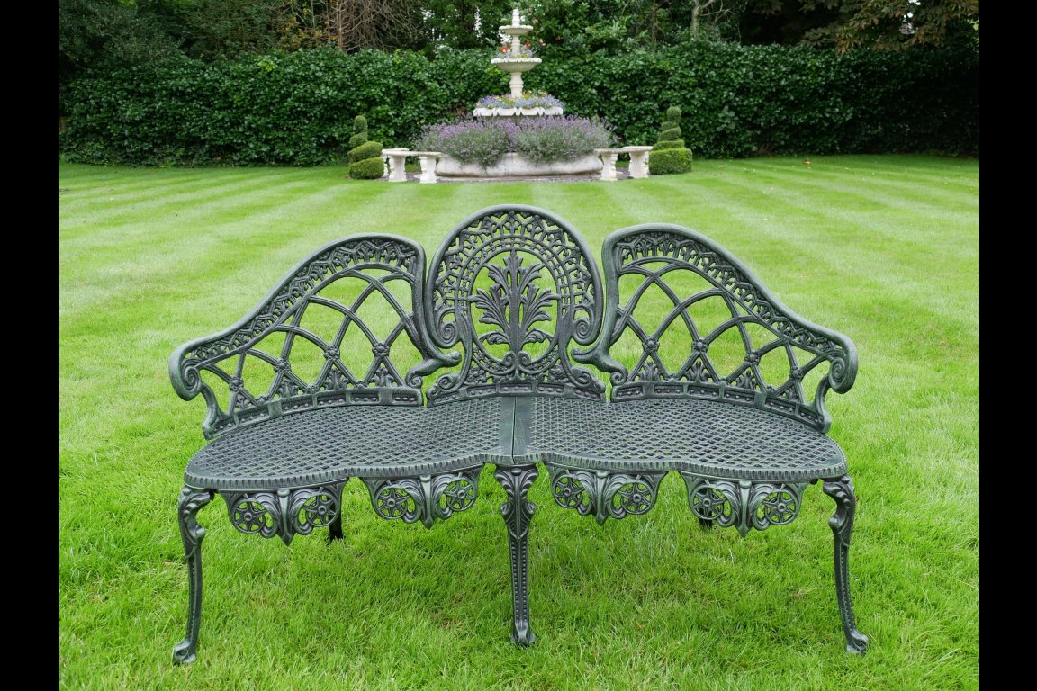 Aluminium Bench - Green Finish