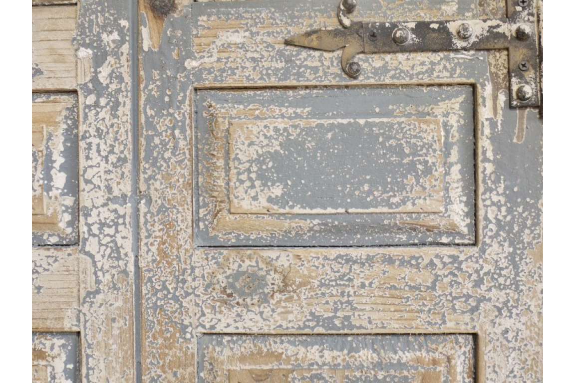 Large Rustic Door Mirror