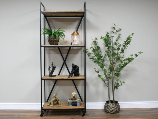 Industrial Shelves on Wheels