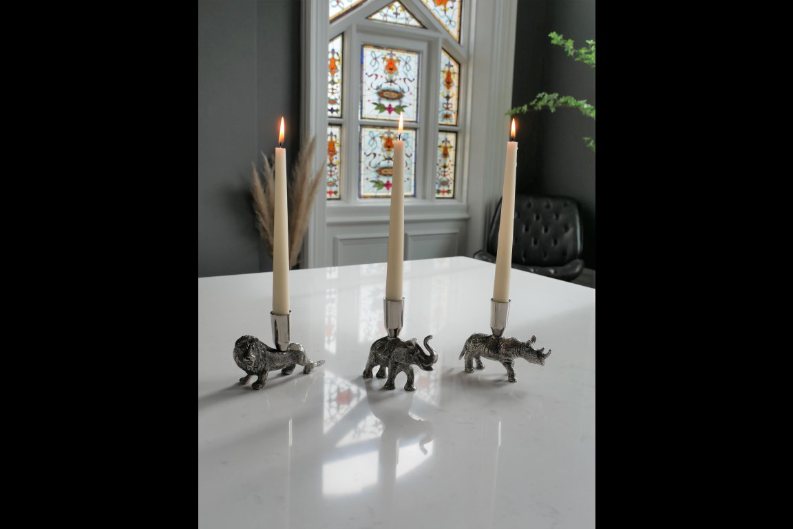 Rhino Candle Holder