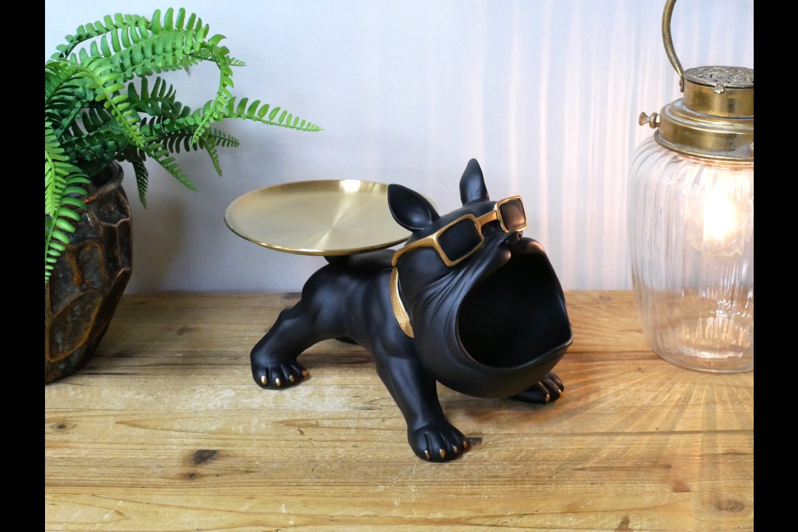 Big Mouth Dog With Tray