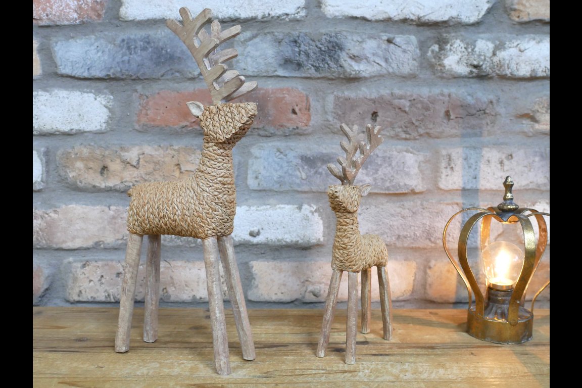 Set Of Two Stags
