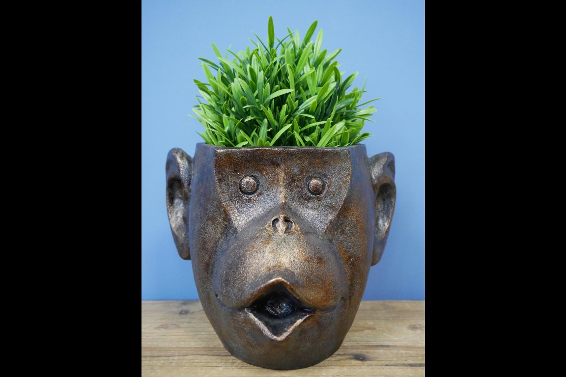 Monkey Head Planter