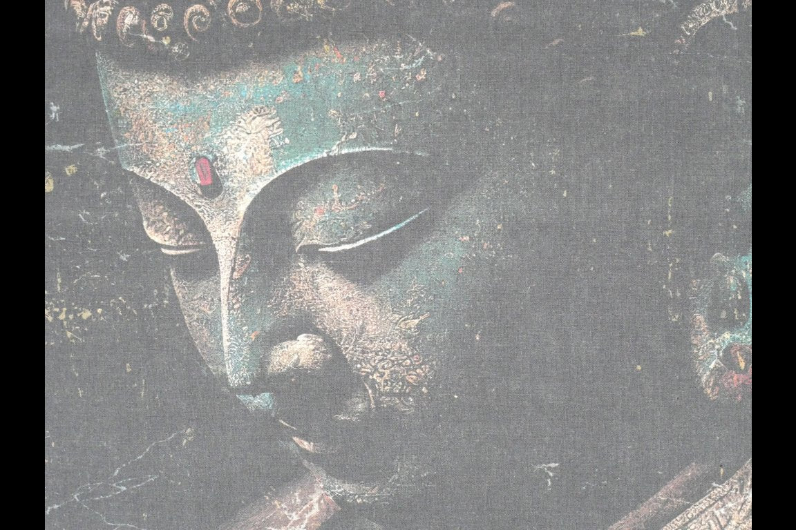 Canvas Wall Art - Buddha Head