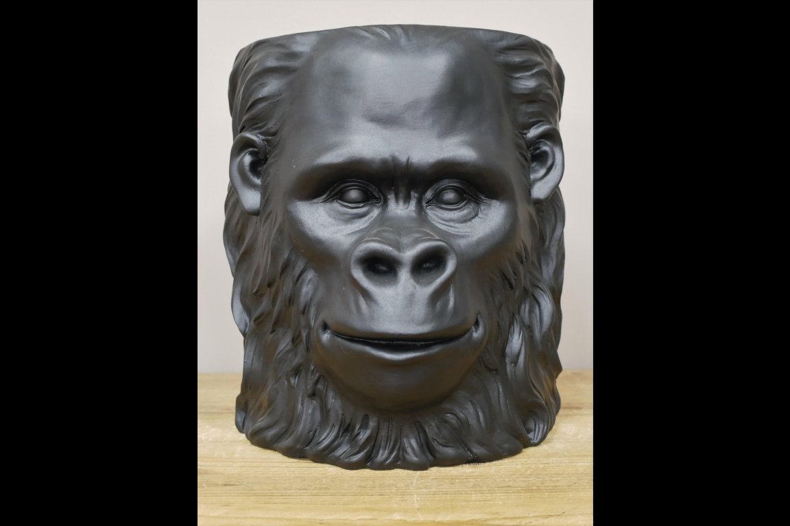 Gorilla Head Planter