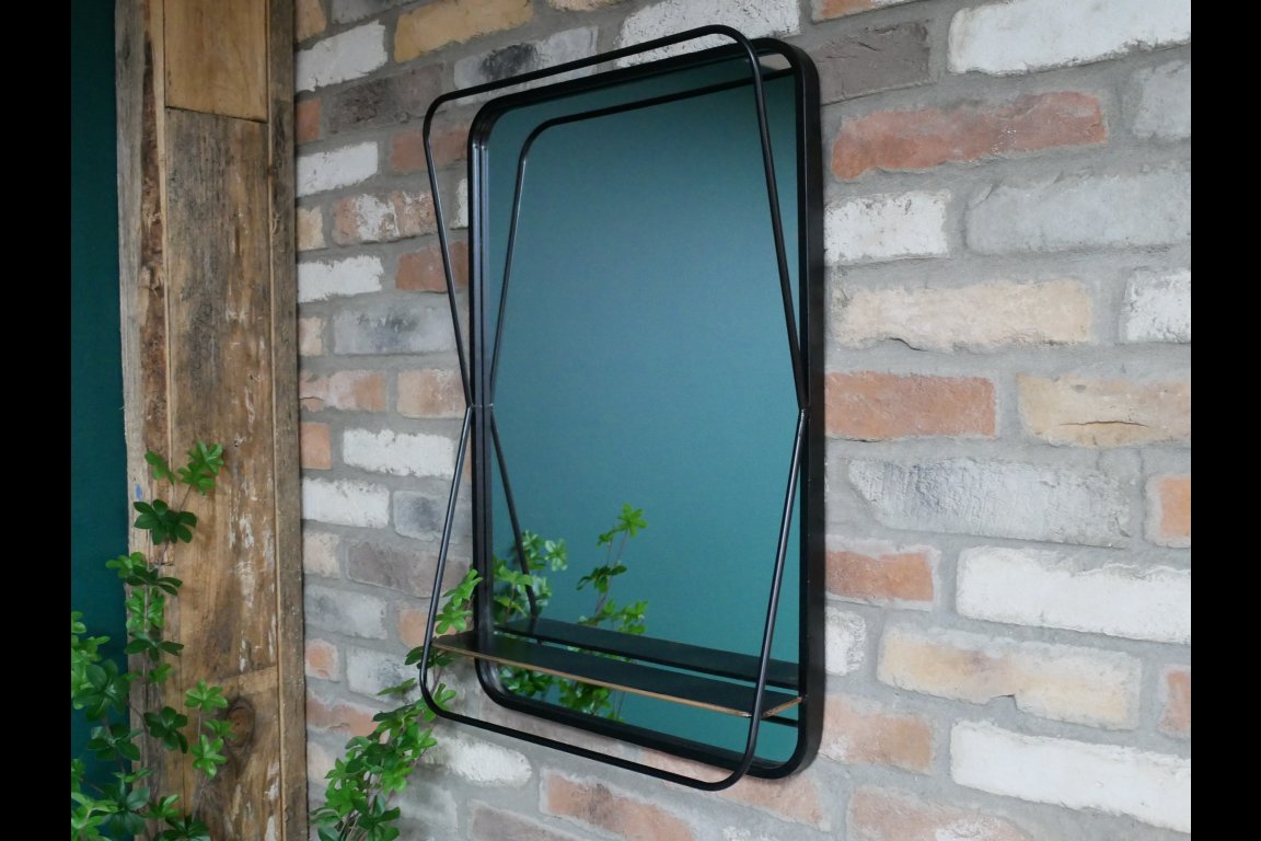 Mirror With Shelf