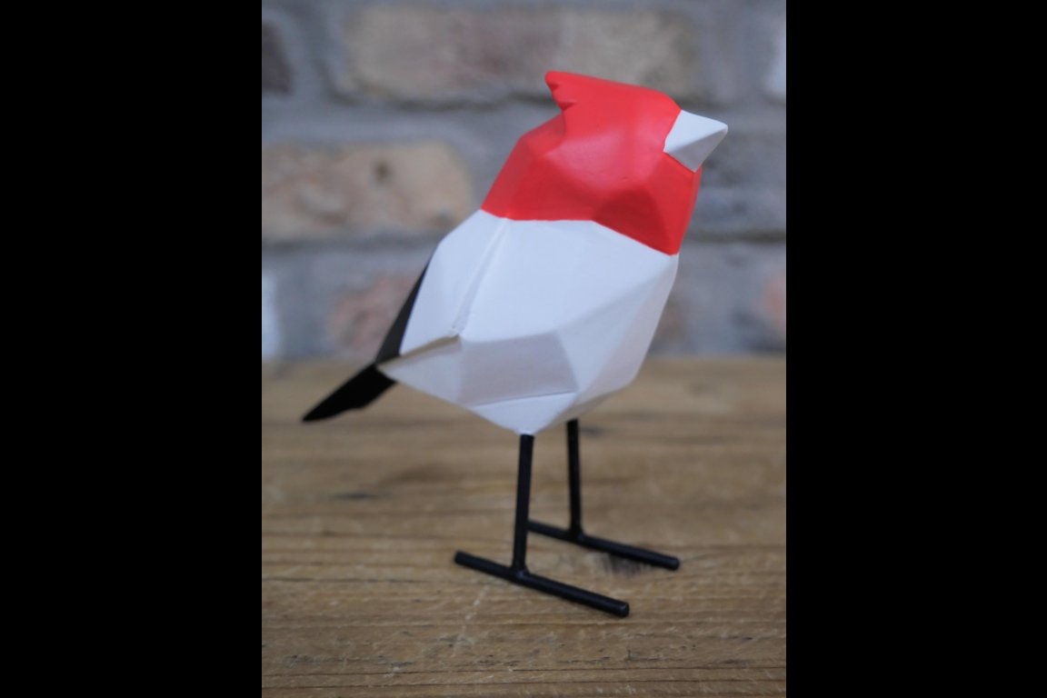 Set Of 4 Geometric Birds