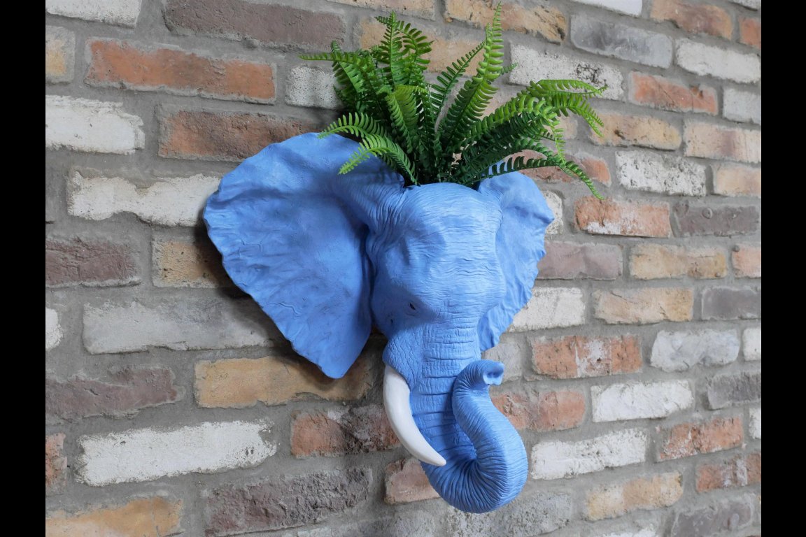 Elephant Head Planter